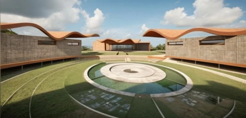 school design,ecovillages,3d rendering,amphitheater,nainoa,equestrian center,habitaciones,archidaily,ecovillage,cube stilt houses,sky space concept,cubic house,hejduk,ordos,futuristic architecture,sketchup,vidyalayam,courtyard,hypocenter,architectura