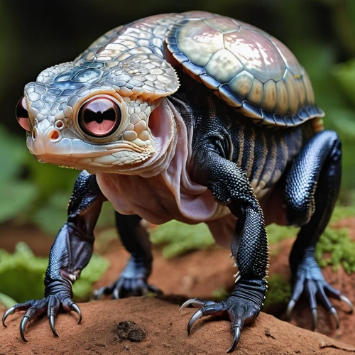 amplexus,powelliphanta,auratus,frog figure,terrapin,leptodactylus,turtletaub,xenopus,running frog,polyergus,guttatus,cyclura nubila,raorchestes,tortoise,marsh turtle,mwonzora,palaephatus,land turtle,pygmy,pelophylax,Photography,General,Realistic