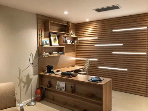plantation shutters,led lamp,search interior solutions,consulting room,walk-in closet,wooden shutters,modern room,window blinds,core renovation,smartsuite,contemporary decor,smart home,habitaciones,wooden shelf,lighting system,modern decor,oticon,treatment room,reeded,beauty room