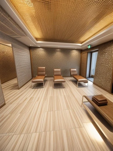 spaceship interior,luxury bathroom,ufo interior,cabin,interior modern design,patterned wood decoration,paneling,saunas,interior decoration,conference room,interior design,board room,wooden sauna,bamboo curtain,train car,boardroom,japanese-style room,contemporary decor,train compartment,on a yacht