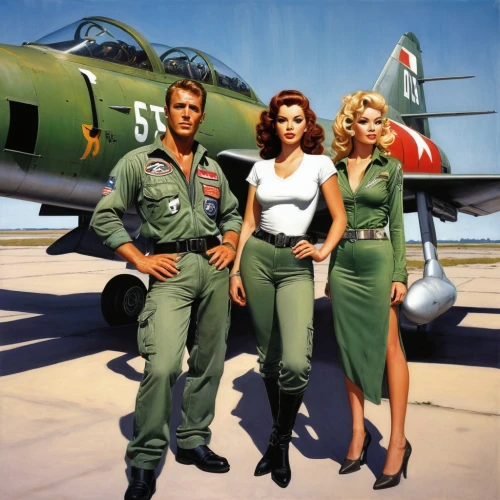 thunderchief,superfortress,warbirds,stewardesses,winnefeld,rhodesia,aeronauticas,thunderbirds,bombshells,aircrew,warbird,kittyhawks,bouffard,thunderjets,convair,rcaf,etendard,dauntlesses,hellcats,retro pin up girls,Conceptual Art,Fantasy,Fantasy 04