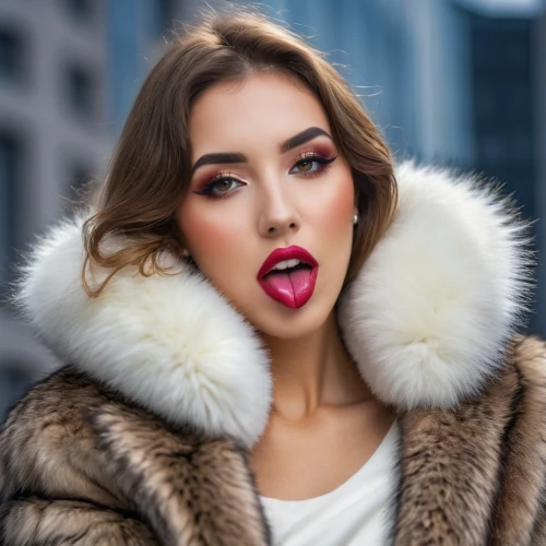 fur coat,fur,furs,animal fur,shearling,shernoff,furr,white fur hat,evgenia,labios,ludivine,olesya,kuzmina,elitsa,desislava,the fur red,lyuba,coat color,red lips,anfisa