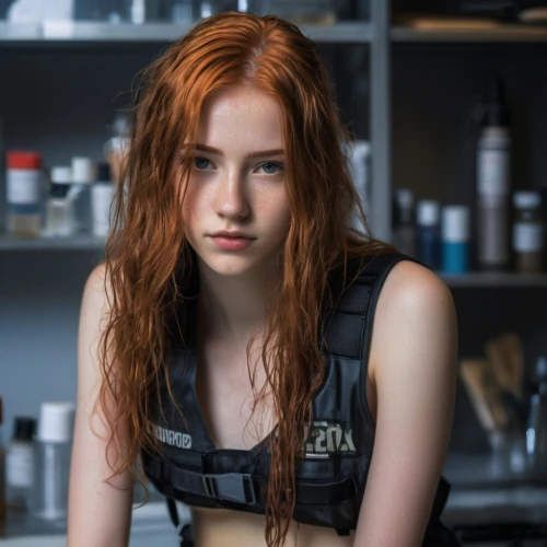 clary,irisa,barista,ponds,redhair,madelaine,overalls,maia,redheads,epica,girl in overalls,bea,girl in the kitchen,greta oto,ziva,siryn,redhead doll,liora,redhead,red head,Conceptual Art,Sci-Fi,Sci-Fi 05