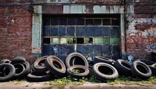 old tires,loading dock,brickyards,abandoned factory,tannery,warehouses,tires,tire recycling,old factory,gowanus,brickworks,redhook,iron wheels,salvage yard,warehousing,dogpatch,middleport,empty factory,metalworks,warehouse,Photography,Fashion Photography,Fashion Photography 08