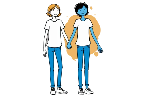 two people,couple silhouette,pixton,boy and girl,handhold,motzfeldt,phan,dnp,couple - relationship,hand in hand,adolescentes,extraverts,byler,jeans background,physical distance,vectorial,handholding,vector people,young couple,hold hands,Illustration,Black and White,Black and White 34