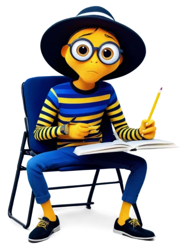 dancing dave minion,minion,jbookman,oski,bigweld,night administrator,searchlamp,lumo,bohlander,stampfel,pagewriter,burglar,reading magnifying glass,academic,pedagogue,anco,elec,spinmeister,scholar,pardede,Illustration,Paper based,Paper Based 26