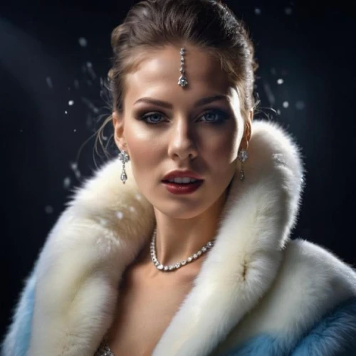 sobchak,bulgari,fur,shernoff,sarikaya,fur coat,ice queen,veruschka,mouawad,swarovski,celebutante,white fur hat,contessa,moserova,damiani,lopilato,pamina,netrebko,furs,animal fur