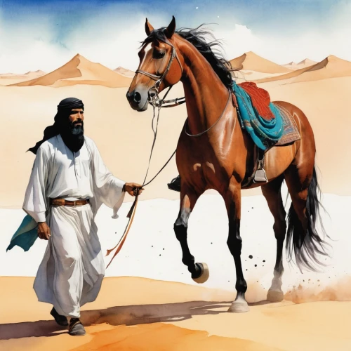 arabians,tuareg,bedouin,tuaregs,arabian horses,arabian horse,bedouins,balkhi,nasruddin,horse herder,arabian,sandokan,zoroaster,berbers,thoroughbred arabian,nazari,mohammedmian,masar,qadissiyah,ghaznavids,Illustration,Paper based,Paper Based 07