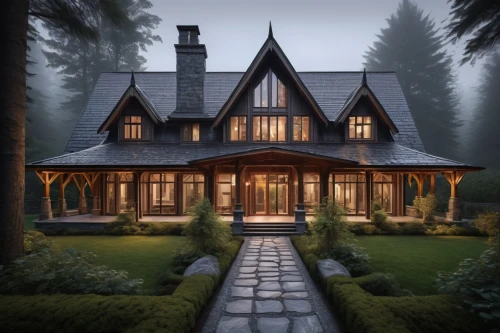 house in the forest,forest house,victorian house,victorian,wooden house,beautiful home,dreamhouse,victorian style,old victorian,house in the mountains,cottage,house in mountains,summer cottage,log home,new england style house,luxury home,log cabin,chalet,witch's house,country cottage,Illustration,Retro,Retro 24