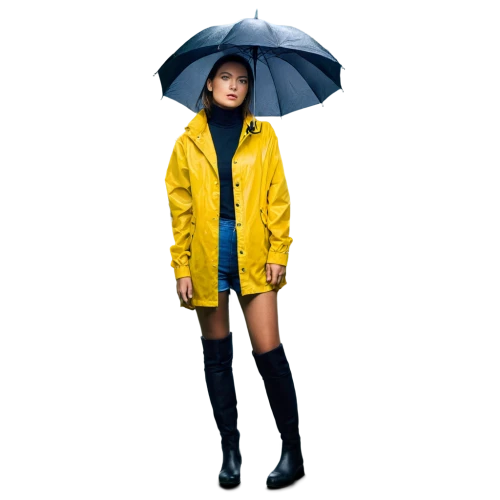 rainwear,raincoat,raincoats,umbrella,waterproofs,brolly,in the rain,galoshes,asian umbrella,rainie,pluie,impermeable,rain protection,yellow,yellow background,yellow color,walking in the rain,weatherproof,yellow and black,giallo,Photography,Documentary Photography,Documentary Photography 18