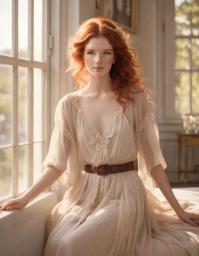 ceremonials,aslaug,celtic woman,chastain,poldark,frigga,celtic queen,porcelain doll,maureen o'hara - female,demelza,catelyn,quirine,a floor-length dress,sigyn,queen anne,enchanting,noblewoman,corseted,ginny,rousse,Photography,Cinematic