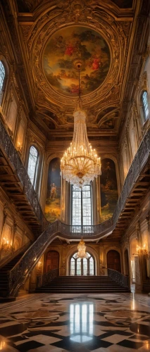 versailles,château de chambord,residenz,royal interior,bodleian,chambord,entrance hall,ceilinged,stift,harlaxton,parliament of europe,cochere,ornate room,highclere castle,semperoper,the royal palace,moritzburg palace,frederiksborg,europe palace,llotja,Art,Classical Oil Painting,Classical Oil Painting 35