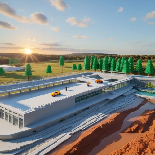 sewage treatment plant,solar cell base,wastewater treatment,geothermal energy,combined heat and power plant,solar farm,desalination,abengoa,mining facility,hydropower plant,earthship,heavy water factory,salination,thermal power plant,solar power plant,greentech,bioreactors,cogeneration,hvdc,biorefinery,Unique,3D,Garage Kits