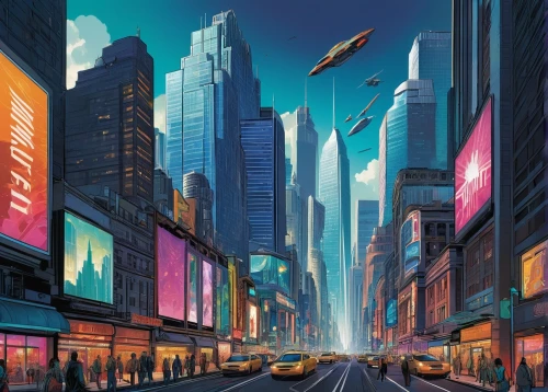 cybercity,megapolis,coruscant,cybertown,futuristic landscape,cityzen,sci fiction illustration,futurist,jablonsky,urbanworld,superhighways,metropolis,world digital painting,cityscapes,sky city,megacities,cityscape,fantasy city,cities,city cities,Illustration,American Style,American Style 03