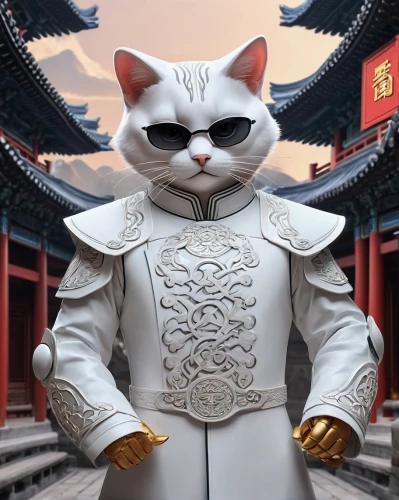 korin,jincai,jiwan,cat warrior,white cat,kihon,miao,lucky cat,rakshasa,emperor,miqdad,chongkittavorn,samurai,jinsa,michizane,mogaka,worldcat,mamozai,imagawa,cartoon cat,Unique,3D,3D Character