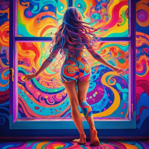 neon body painting,kaleidoscope art,kaleidoscape,colorful background,psychedelia,psychedelic,colorful,colorful spiral,vibrant,kaleidoscopic,vibrantly,kaleidoscope,color wall,technicolor,vibrant color,vibrancy,colorful glass,acid,colori,illusion,Conceptual Art,Oil color,Oil Color 23