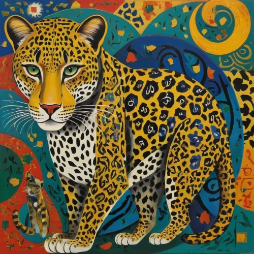 tretchikoff,jaguares,jaguar,jaguars,cheetah,leopardus,gepard,felino,katoto,alebrije,panthera,tigor,leopard,felidae,hosana,pintada,tigerman,kusama,leopards,panther,Art,Artistic Painting,Artistic Painting 38