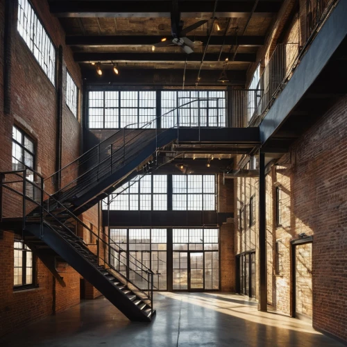 lofts,loft,factory hall,brickworks,industrial hall,warehouse,brickyards,steel stairs,warehouses,mezzanines,eveleigh,old factory building,empty factory,industrial building,dogpatch,old factory,millyard,laclede,fabrik,daylighting,Photography,Artistic Photography,Artistic Photography 12
