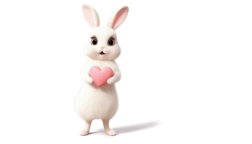 bunni,cartoon bunny,bunny,white bunny,cartoon rabbit,bunnie,rabbids,dobunni,colbun,lop,babbit,rabbit,rabbo,little bunny,misbun,bunnicula,cony,lepus,bunzel,heart background,Illustration,Retro,Retro 23