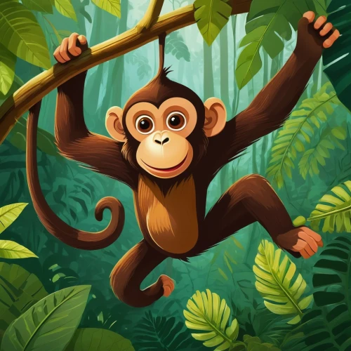 macaco,monkey,tarzan,monkeying,the monkey,orang utan,monke,simian,monkey banana,prosimian,macaca,orang,orangutan,chimpanzee,monkey gang,monkeys band,alouatta,bonobo,primate,ape,Illustration,Paper based,Paper Based 27