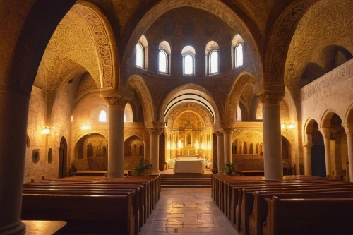 nave,sanctuary of sant salvador,transept,notre dame de sénanque,interior view,santa maria degli angeli,assisi,interior,parishat,the interior,santuario,michel brittany monastery,the basilica,sacristy,presbytery,romanesque,cloisters,monastic,basilica,capilla,Illustration,Black and White,Black and White 29