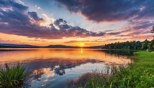 incredible sunset over the lake,evening lake,beautiful lake,beautiful landscape,landscapes beautiful,nature wallpaper,nature background,nature landscape,background view nature,snake river lakes,landscape photography,landscape background,montana,landscape nature,windows wallpaper,vermont,beautiful nature,lake baikal,heaven lake,lipno,Photography,General,Realistic