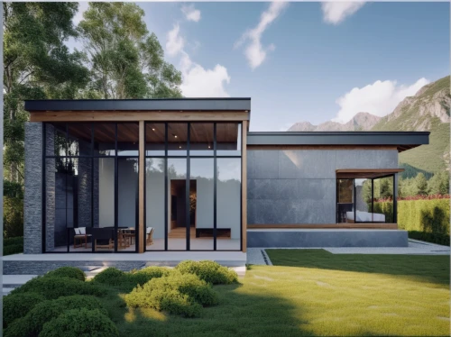 modern house,3d rendering,mid century house,modern architecture,render,revit,eichler,smart house,cubic house,frame house,renders,prefabricated,renderings,mid century modern,passivhaus,electrohome,folding roof,kundig,homebuilding,smart home,Photography,General,Realistic