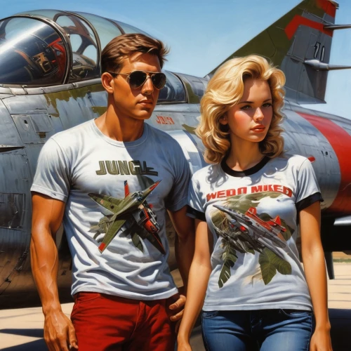 topgun,vintage boy and girl,thunderchief,vintage man and woman,thunderbirds,aeronautica,supermarionation,harriers,airwolf,aeronauticas,warbirds,skyraiders,sudikoff,megaforce,superfortress,barbarella,bombardiers,airforce,aermacchi,warbird,Conceptual Art,Fantasy,Fantasy 04