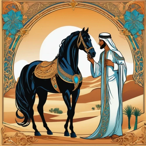 arabian horses,arabian horse,arabians,arabian,sheikha,kuwaiti,shahnama,arabiyah,buraq,arabia,nasruddin,united arab emirate,thoroughbred arabian,saudia,emirate,emirati,united arab emirates,sultanates,arabic background,sheherazade,Illustration,Retro,Retro 13