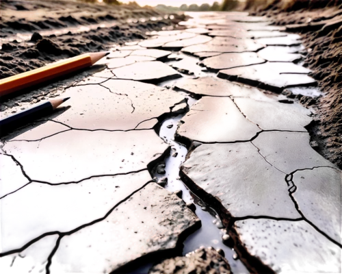 asphalt road,road surface,asphalt,road forgotten,pothole,mudflow,oil track,potholes,bad road,paved,puddle,tire track,roads,mudflows,fissures,liquefaction,centralia,riverbed,highways,stormwater,Illustration,Black and White,Black and White 30