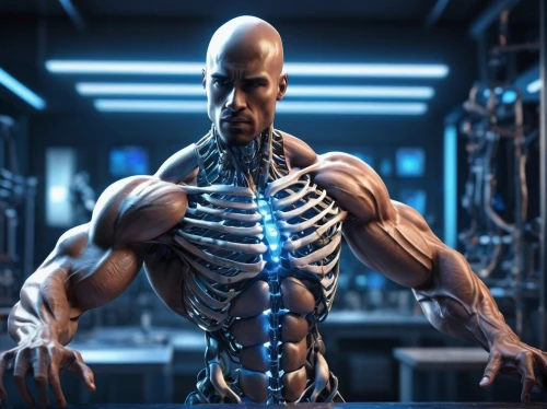 muscular system,physiques,cyborg,biomechanical,cyberathlete,nanomachines,3d man,augmentation,musculoskeletal,biomechanist,musculature,muscularity,cybernetic,muscle man,cybersmith,riddick,thibaudeau,human body anatomy,body building,cybernetically,Illustration,Abstract Fantasy,Abstract Fantasy 03