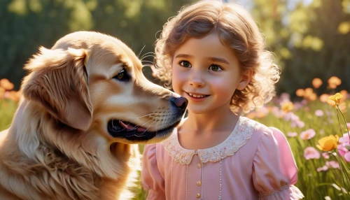 girl with dog,little boy and girl,boy and dog,golden retriever,dog breed,dog pure-breed,love for animals,cute puppy,children's background,retriever,puppy pet,honden,tenderness,dog photography,petcare,little girl and mother,girl and boy outdoor,companion dog,golden retriver,little girl in pink dress,Photography,General,Realistic