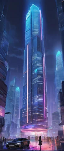 cybercity,cybertown,cyberport,coruscant,lexcorp,coldharbour,cyberpunk,arcology,cyberworld,megapolis,black city,shadowrun,kaidan,killzone,xcom,the skyscraper,skyscraper,cyberia,neuromancer,skyscraping,Illustration,Japanese style,Japanese Style 03