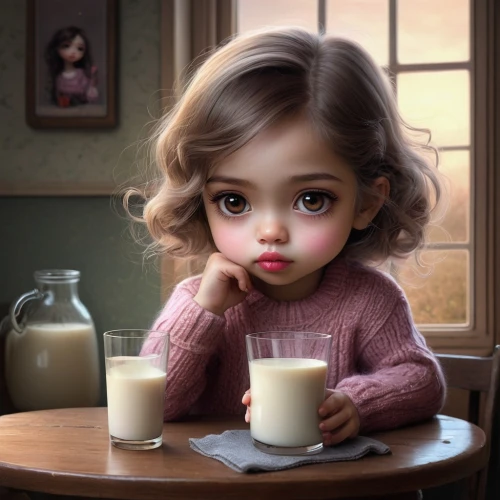 gekas,cute cartoon image,cute cartoon character,poncino,coffee with milk,cute coffee,café au lait,drinking milk,cappuccino,woman drinking coffee,nescafe,coffe,french coffee,donsky,drinking coffee,macchiato,latte,coffee background,heatherley,mignonne,Illustration,Abstract Fantasy,Abstract Fantasy 01