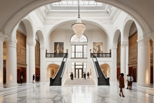 musée d'orsay,nationalgalerie,hall of nations,foyer,enfilade,art museum,entrance hall,marble palace,louvre,glyptothek,gallerie,art gallery,orsay,wolfsonian,atriums,museological,konzerthaus berlin,glyptotek,louvre museum,kunstakademie,Illustration,Realistic Fantasy,Realistic Fantasy 21