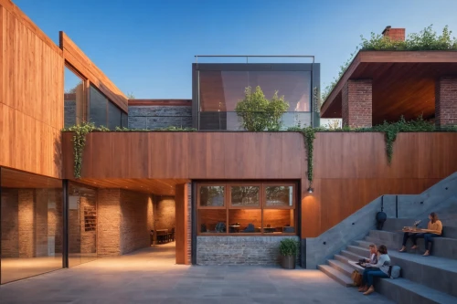 corten steel,dunes house,modern architecture,bohlin,cantilevers,modern house,timber house,vivienda,cubic house,ruhl house,tonelson,cantilevered,cohousing,residential house,garden design sydney,landscape design sydney,mid century house,kundig,cube house,brick house