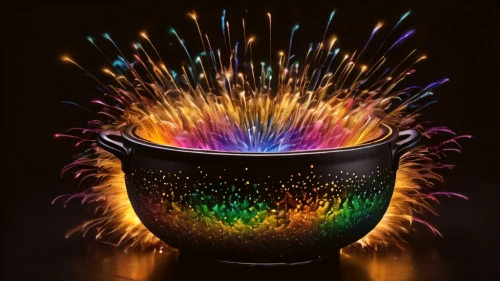 fireworks background,fireworks art,pyrotechnic,magical pot,cauldron,diwali wallpaper,diwali background,firework,pot of gold background,shower of sparks,rainbow pencil background,flower bowl,candy cauldron,fire bowl,fireworks,drawing with light,pyrotechnics,caldron,exploding,firecrackers,Photography,General,Natural