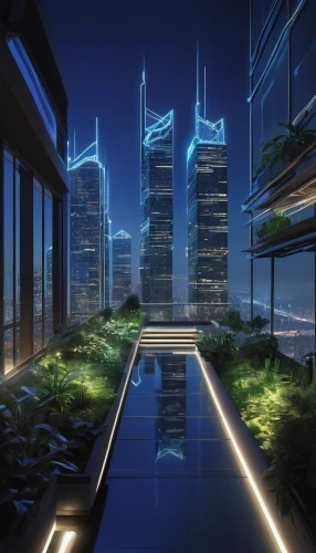 cybercity,futuristic architecture,sky apartment,skyscraping,cityscape,skyscrapers,city at night,skyscraper,sky city,futuristic landscape,highrises,songdo,skyscapers,windows wallpaper,city skyline,penthouses,arcology,city scape,sky space concept,glass building,Illustration,Japanese style,Japanese Style 14