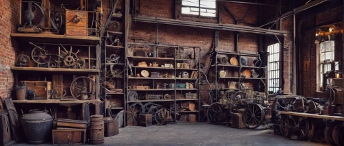 storeroom,storerooms,bookbinders,antiquary,armoury,restorers,blacksmiths,antiquarians,apothecary,art tools,apothecaries,bookshelves,bookcases,atelier,antiquaires,shelving,wrenches,storage,implements,old golf clubs,Illustration,Paper based,Paper Based 02