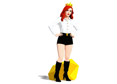 derivable,firestar,footlight,dressup,fire siren,usherette,jaune,mmd,3d rendered,3d render,citrina,queen bee,luz,prinzessin,alecto,celtic queen,sigyn,dawnstar,glowing antlers,3d model,Unique,3D,Low Poly