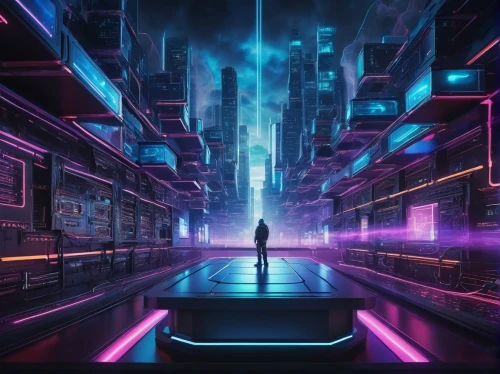 cyberpunk,cybercity,cyberia,cyberscene,tron,polara,futuristic,synth,cyberworld,futuristic landscape,ultraviolet,hypermodern,cybertown,scifi,cyberport,vapor,cyberview,metropolis,matrix,technophobia,Unique,3D,Toy