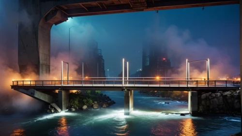 hydropower plant,thermal spring,water display,hydroelectric,hydroelectricity,dubai fountain,hydropower,fantasmic,terme,adventure bridge,water mist,spa water fountain,city fountain,onsen,therme,jet d'eau,thermal power plant,chongqing,bridge piers,decorative fountains,Photography,General,Realistic