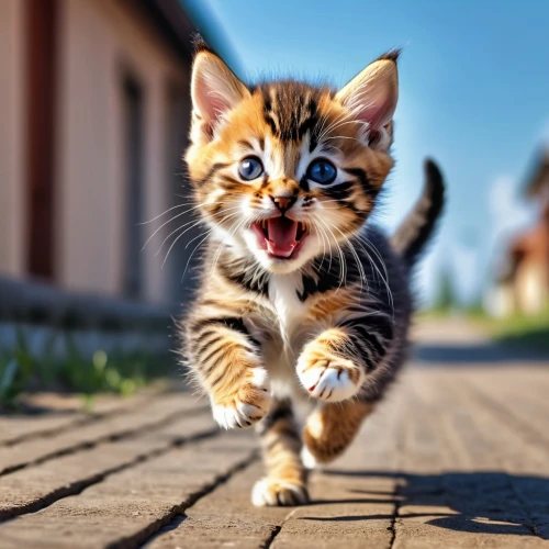 pounce,pouncing,cute cat,scampering,street cat,funny cat,leap for joy,tabby kitten,running fast,supercat,wild cat,cat image,cat warrior,ginger kitten,jumpshot,tiger cat,cat vector,outrunning,cat european,cats playing,Photography,General,Realistic
