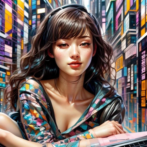 tsuneo,girl at the computer,world digital painting,jasinski,mikasuki,japanese woman,girl studying,toshiko,mari makinami,hoshihananomia,hiroko,akimoto,asian woman,ryohei,moriyama,noriko,ayako,mizuhara,eriko,kitami