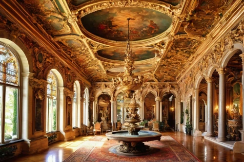 villa cortine palace,villa balbianello,ornate room,villa d'este,cliveden,versailles,residenz,driehaus,cochere,dunrobin castle,opulently,royal interior,ritzau,baroque,villa borghese,orangerie,ducale,ringling,chateauesque,palatial,Conceptual Art,Daily,Daily 09