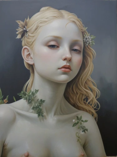 heatherley,girl in flowers,viveros,diwata,dryads,lacombe,ophelia,dryad,girl in the garden,oil painting on canvas,persephone,cloves schwindl inge,mystical portrait of a girl,oil painting,beinart,clytie,behenna,linden blossom,boudria,etty