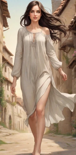 woman walking,rome 2,zarahemla,margairaz,girl walking away,girl in a historic way,vidya,seregil,chiaradia,sprint woman,avernum,female runner,lesbia,girl in a long dress,surana,walking in a spring,guinevere,mervat,giantess,gitanjali,Digital Art,Comic