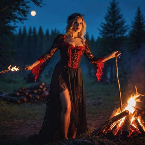 the night of kupala,celebration of witches,kupala,walpurgisnacht,fire dancer,bewitching,witching,beltane,sorceresses,firelight,sorceress,witches,fire angel,arkona,hekate,campfire,fire dance,magick,vasilisa,fire eater,Photography,General,Realistic