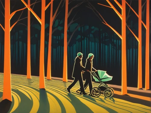 haunted forest,cartoon forest,the forest,forest walk,in the forest,the woods,stroller,forest background,halloween illustration,sci fiction illustration,the forests,strollers,forest,enchanted forest,forest of dreams,halloween poster,forest path,halloween background,halloween scene,night scene,Art,Artistic Painting,Artistic Painting 08