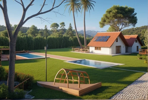 landscape designers sydney,landscape design sydney,termales balneario santa rosa,artificial grass,trullo,grass roof,3d rendering,pool house,agritubel,vivienda,landscaped,holiday villa,ecovillages,sketchup,summer house,roof landscape,passivhaus,provencal life,home landscape,golf lawn,Photography,General,Realistic